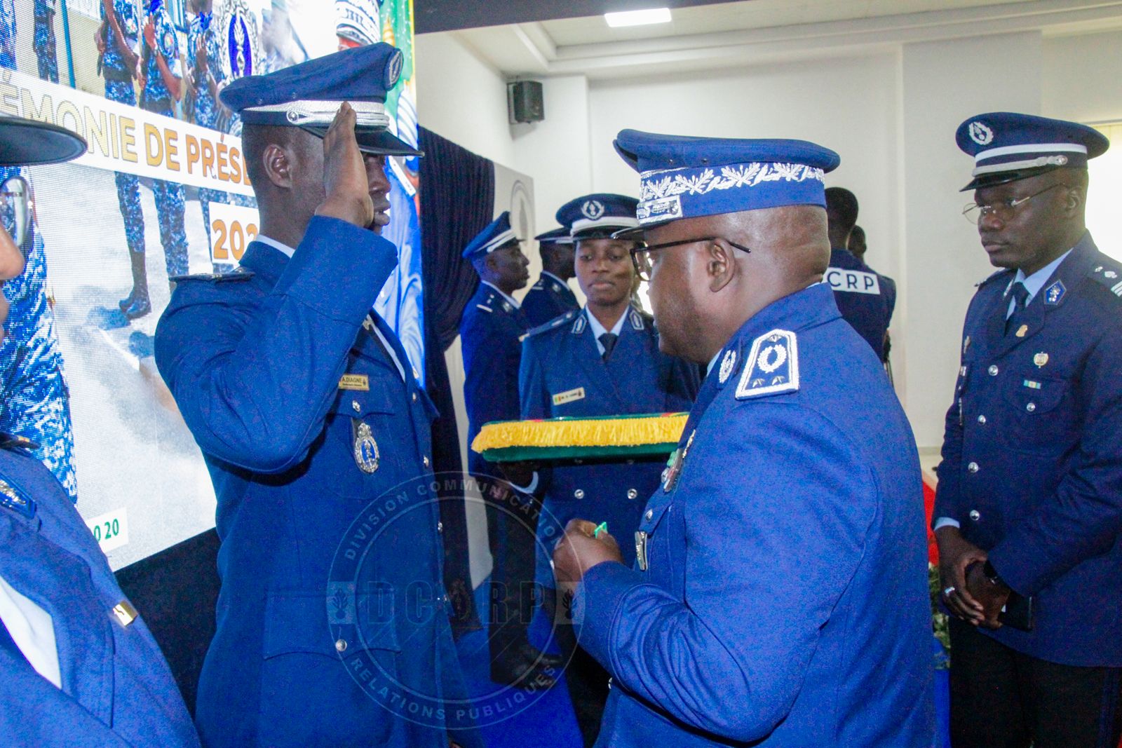 Cérémonie de présentation des vœux au haut commandant de la Gendarmerie nationale - Image 1